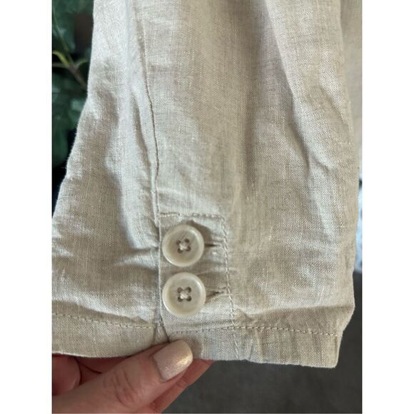 Chico’s Linen Lightweight Jacket - Picture 5 of 9